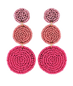 Circle Drop Earrings