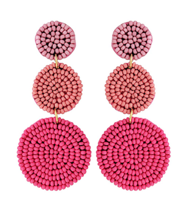 Circle Drop Earrings