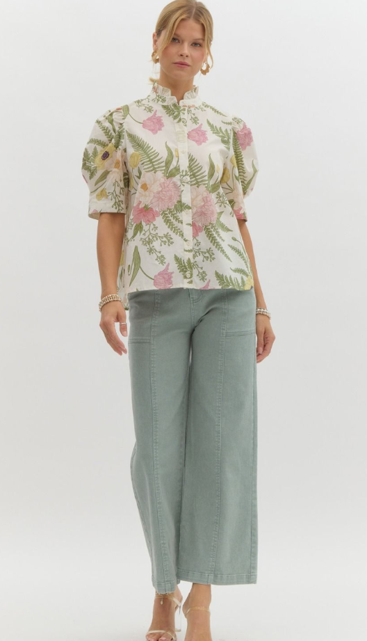 Poetry in Petals Blouse